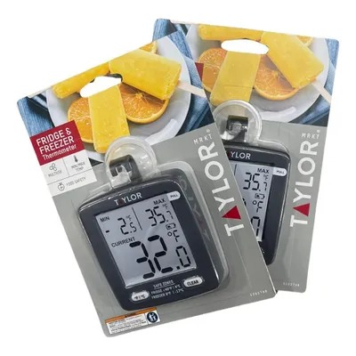 TERMOMETRO DIGITAL CUADRADO DE NEVERA CONGELADOR TAYLOR