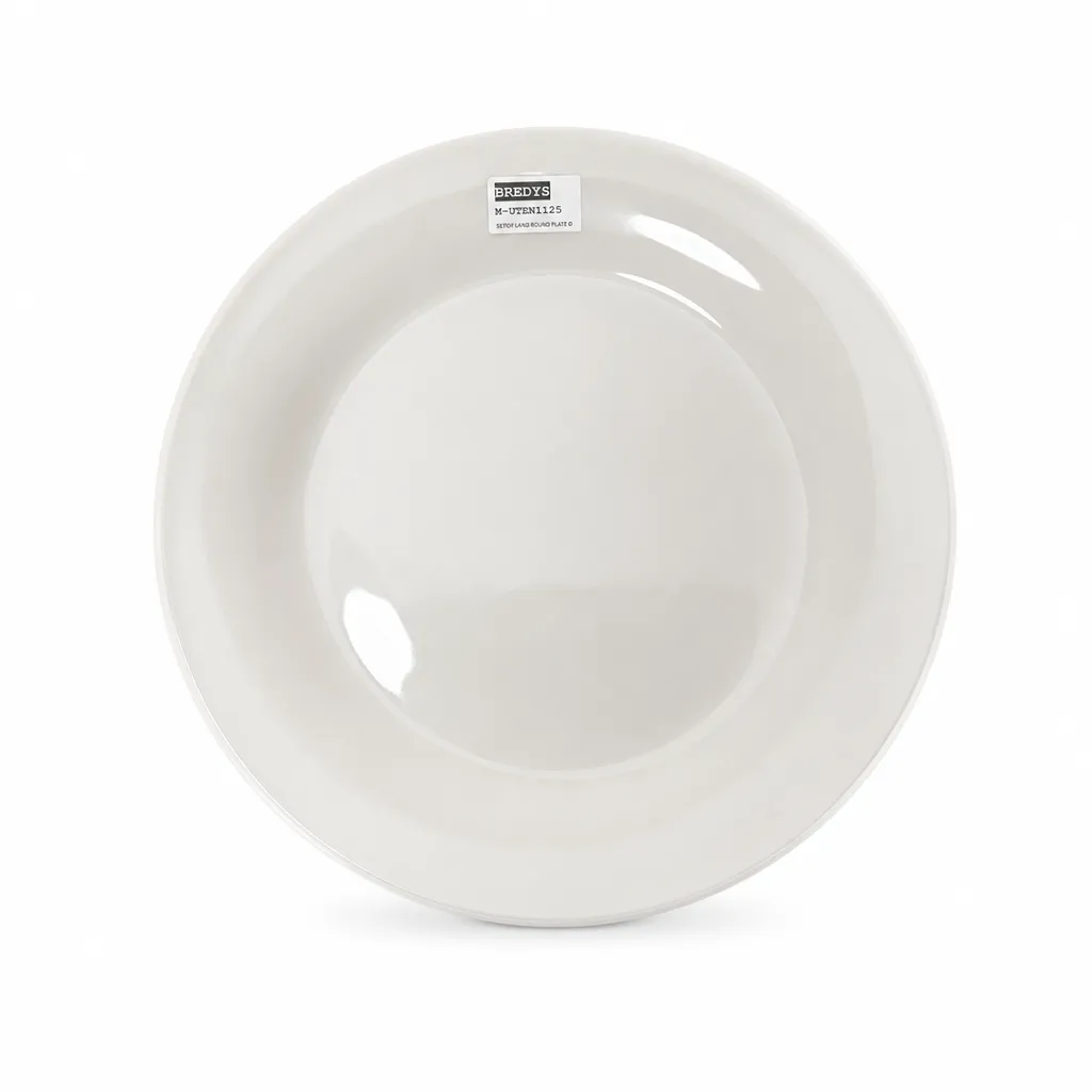 Plato Llano De Porcelana 26 Cm 