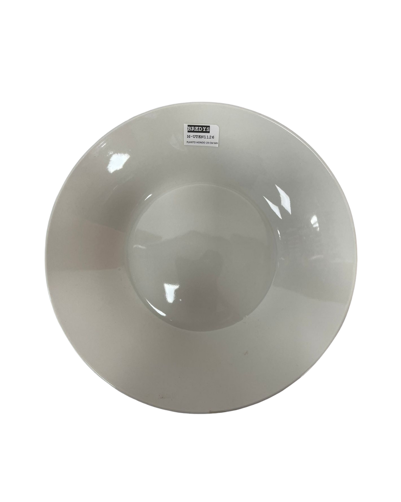 PLATO HONDO DE PORCELANA 23 CMS