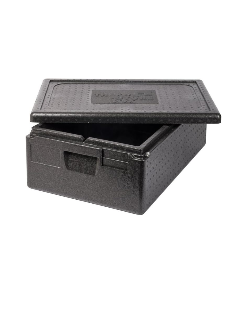 Termobox Contenedor Termico Isotermico Negro Grande Pimak