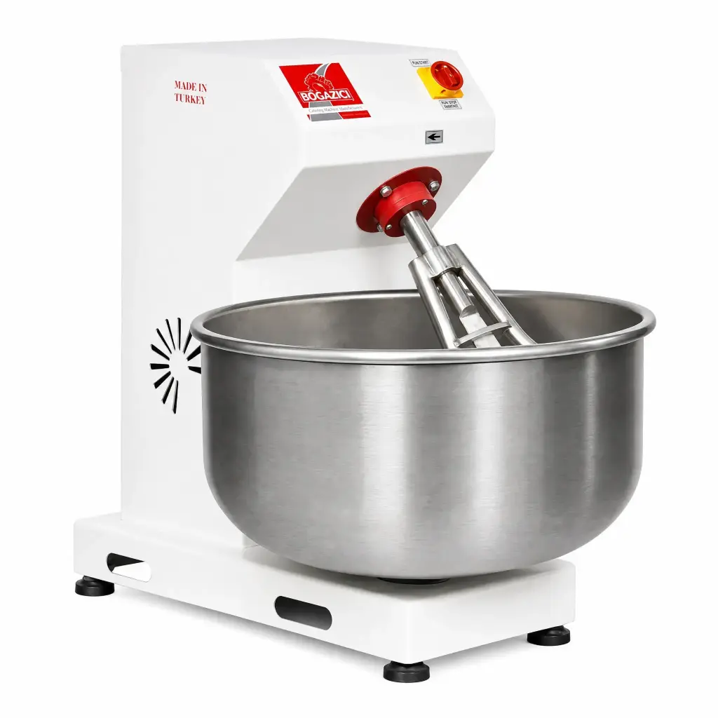 Amasadora De Horquilla En Acero Inoxidable De 25 Kg 75x52x65Cm 220V Bogazici 