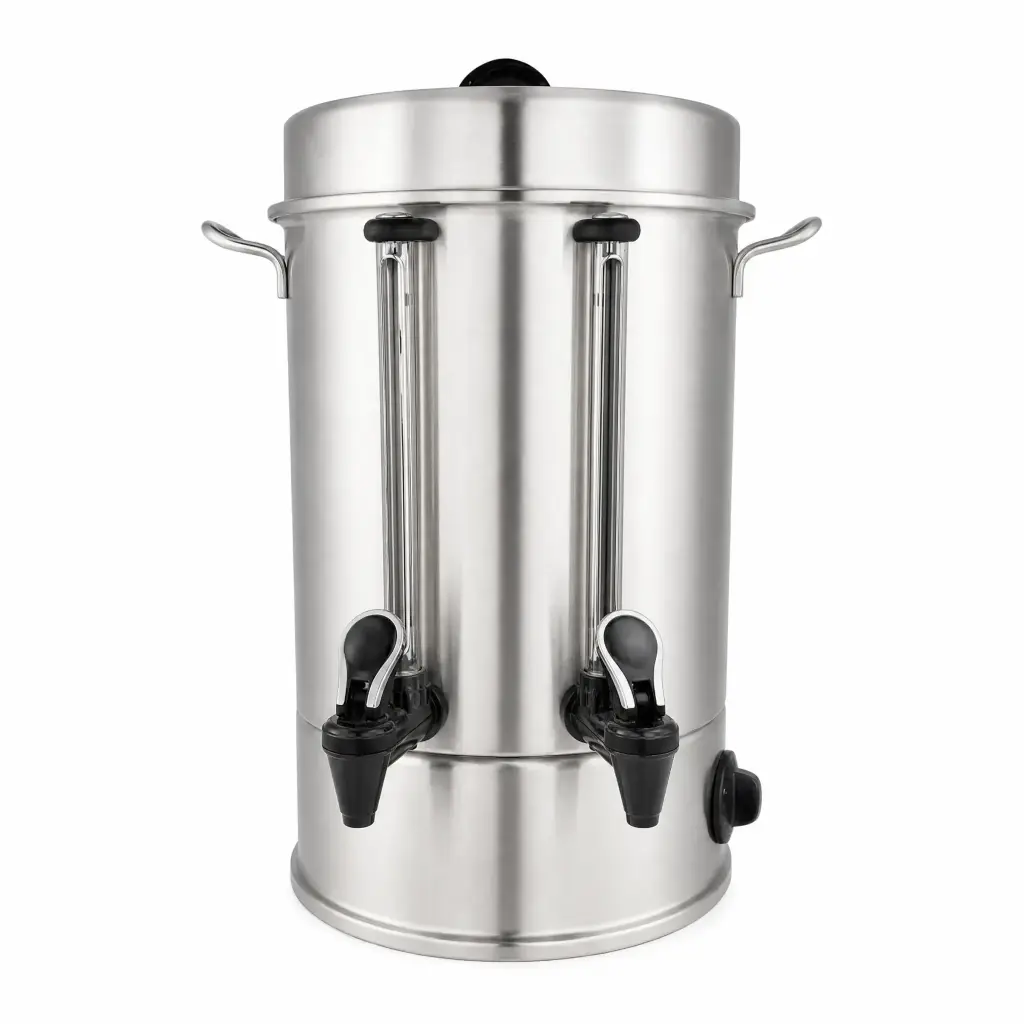 Cafetera De Acero Inoxidable 24x45Cm 220V 13L Pimak