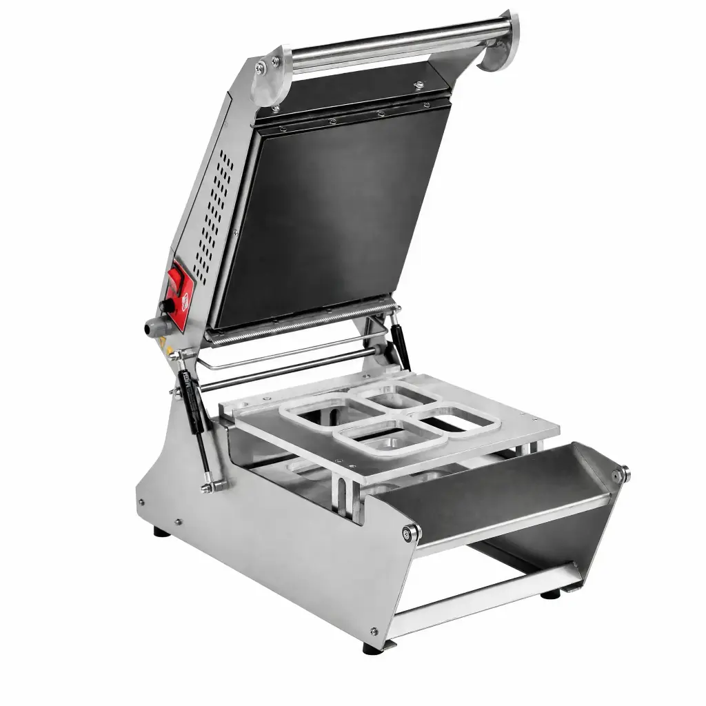 Máquina Selladora De Bandejas Acero Inoxidable Y Aluminio Pimak