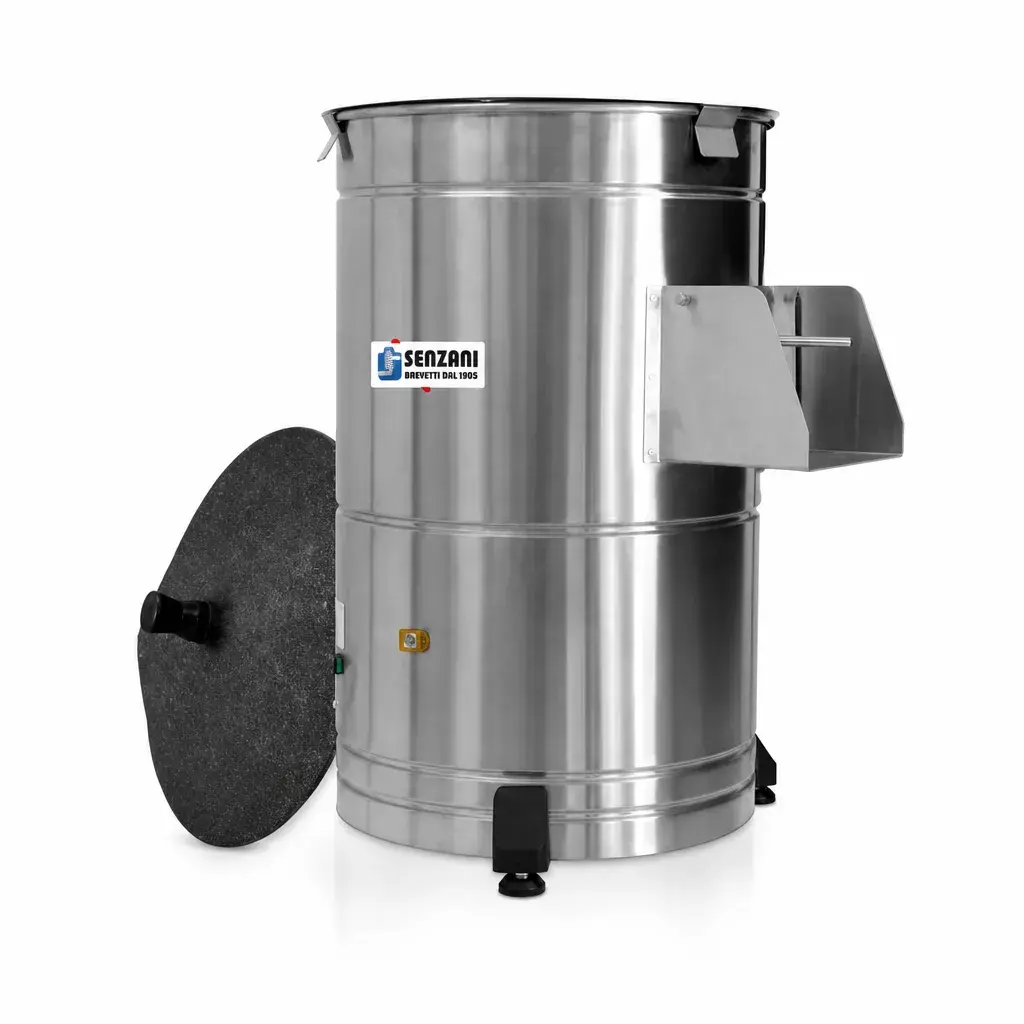 Pelador De Papas Industrial De Acero Inoxidable 10Kg 72X58X48Cm Senzani