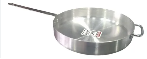 SARTEN PROFESIONAL RECTO DE ACERO INOXIDABLE 35 CM ALUMWARE