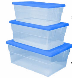 CAJA MULTIUSO CLICK 10 LITROS ALFAHOGAR
