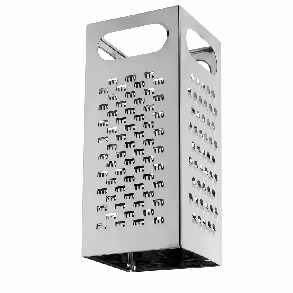 Rallo 4 Caras En Acero Inoxidable De 10x10x22,5 Cm Meital