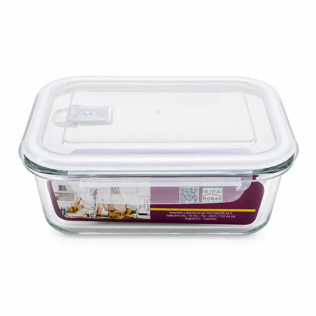 Conservador Hermético De Vidrio 1040 Ml Alfa Hogar