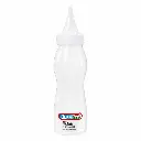 SALSERO OLAS TRANSPARENTE DE PLASTICO 360ML  ALFA HOGAR