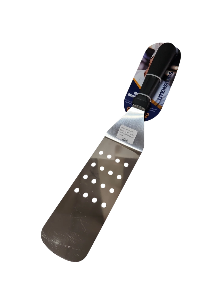 ESPTULA M PAST ACERO PERFORADA 255X73 MEITAL