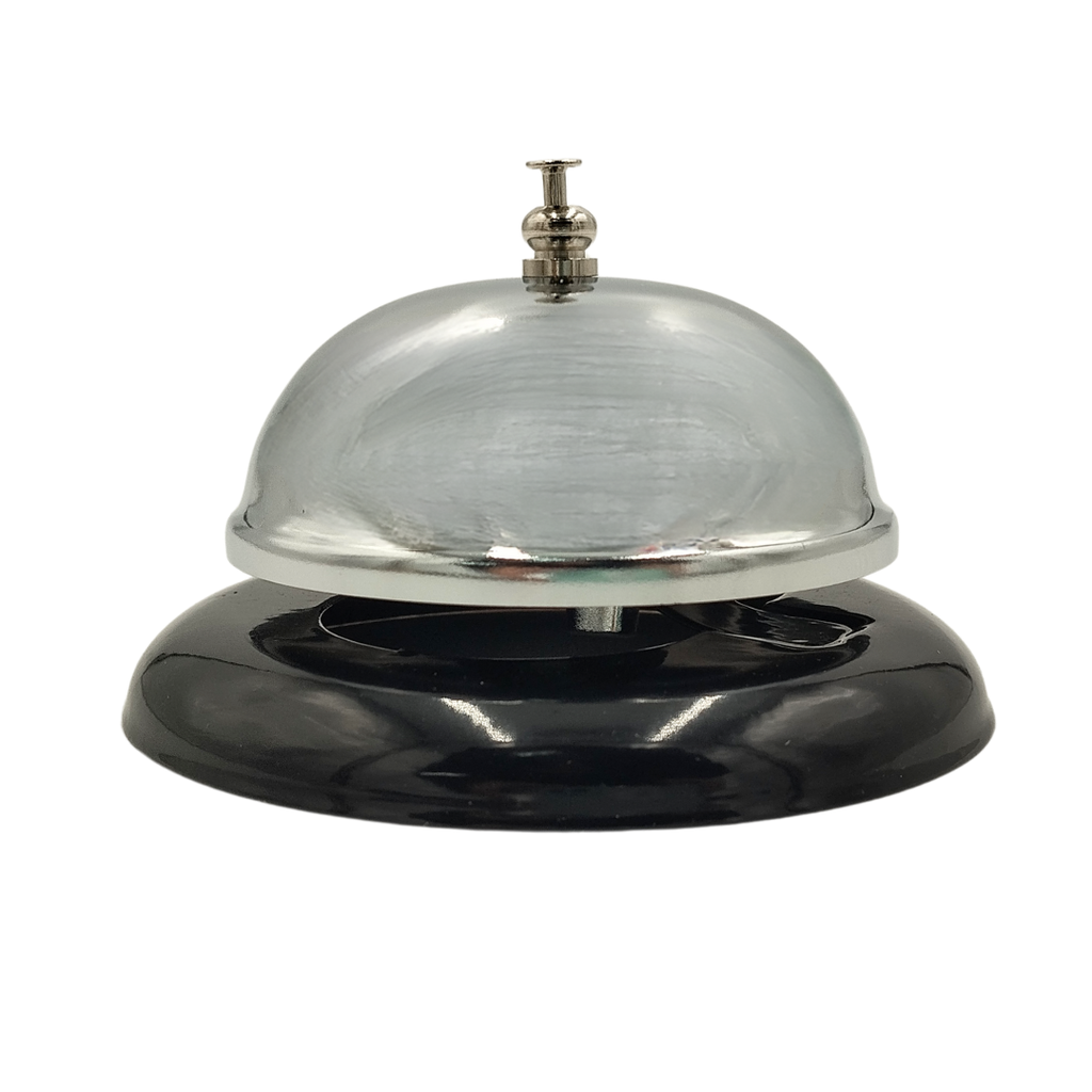 Campana Para Mesa En Acero Inoxidable 10,2 Cm Meital