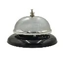 Campana Para Mesa En Acero Inoxidable 10,2 Cm Meital