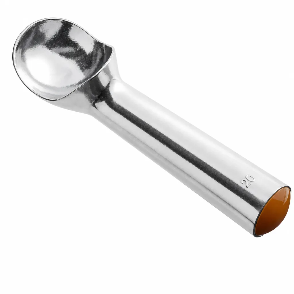 Cuchara Para Helado De Acero Inoxidable 2 Oz 59,1 Ml Meital 