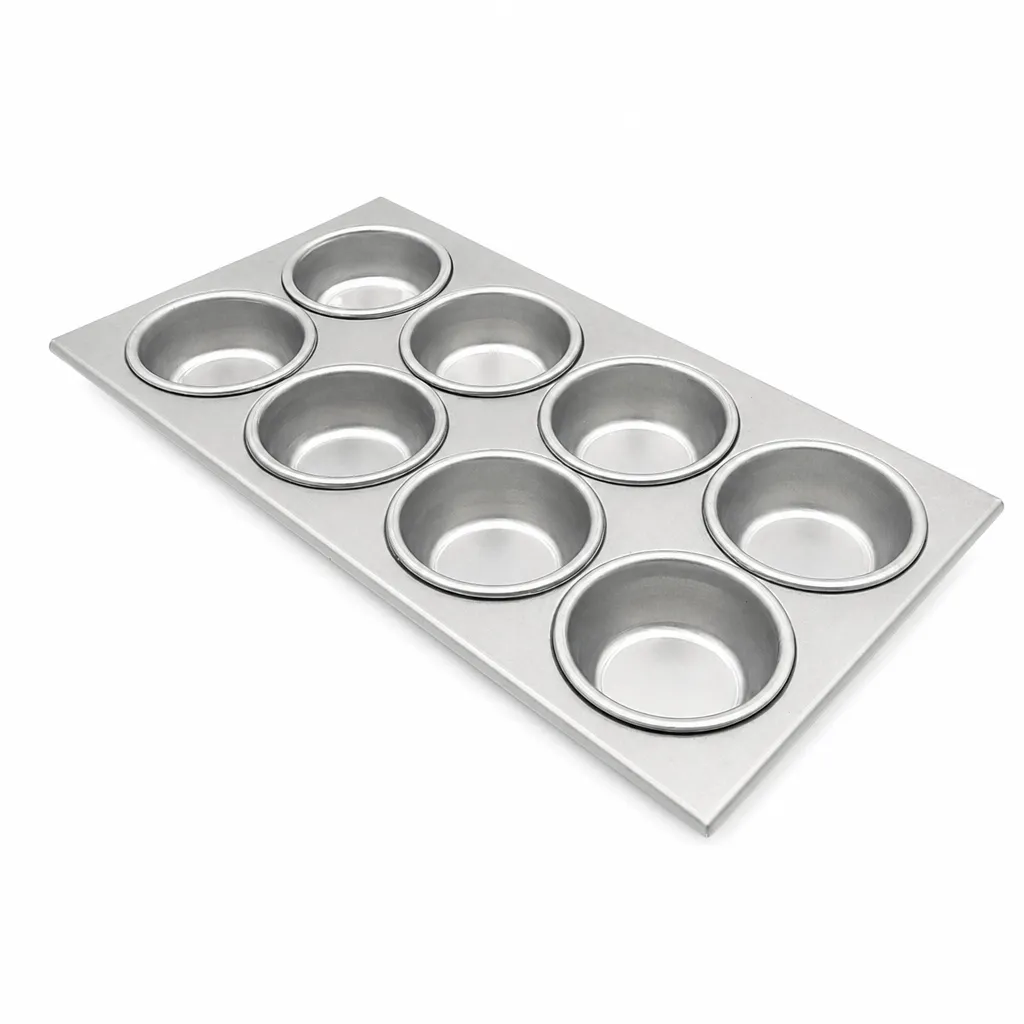 Bandeja Para Ponqués De Aluminio 8 Cavidades Alumware