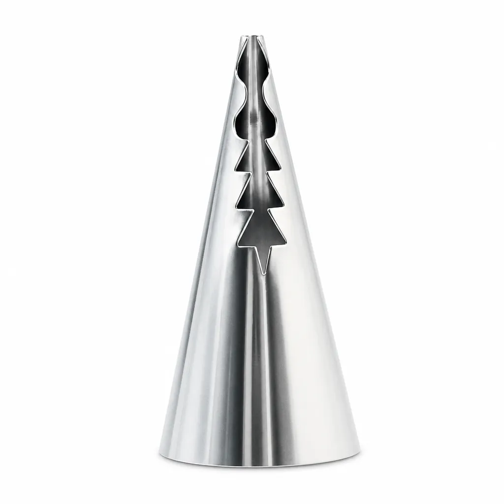Boquilla De Acero Inoxidable Ruffle N° 090 Ateco