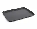 BANDEJA PLASTICA DE FIBRA NEGRA RECTANGULAR 44X34 CM ALFA HOGAR