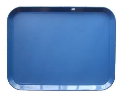 BANDEJA RECTA FIBRA 44X34 AZUL ALFAHOGAR