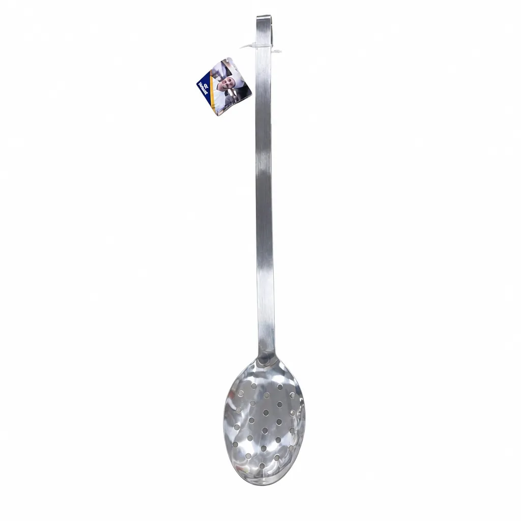 Cuchara Para Servir Perforada De Acero Inoxidable De 46 Cm Meital