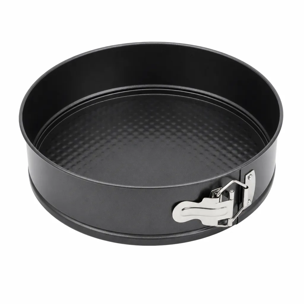 MOLDE DESMONTABLE SPRINGFORM CON ANTIADHERENTE DE ACERO AL CARBONO 26x6.7CM ALFA HOGAR