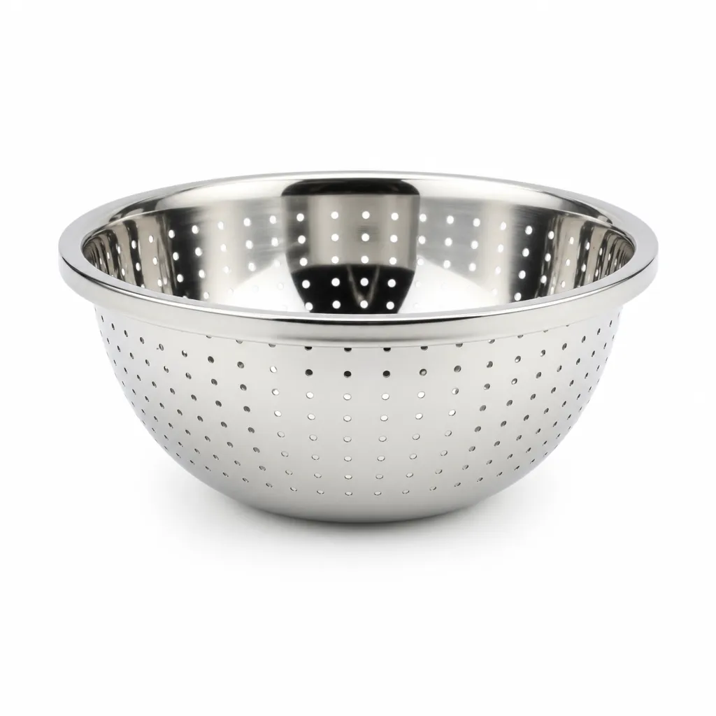 Colador De Pasta De Acero Inoxidable Grande Melamina