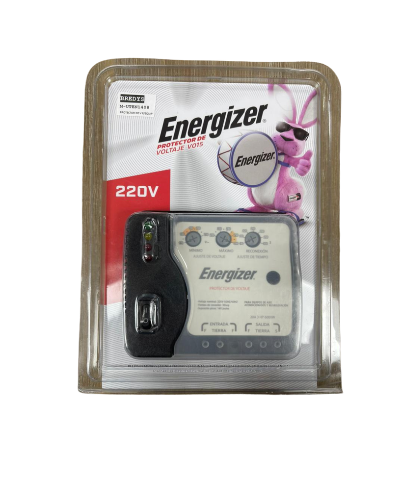 PROTECTOR DE V PARA EQUIPOS REFRIG 220 VOLTIOS ENERGIZER