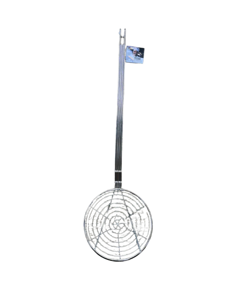 ESPUMADERA ITALIANA DE ACERO INOXIDABLE CROMADA 15 CM MEITAL