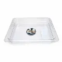 Bandeja Gastronómica De 1/2 En Policarbonato De 32,5X25,6X6,5 Cm Meital
