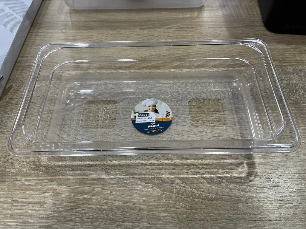 BANDEJA 32 5X17 6X6 5 CENTIMETROS POLICARBONATO MEITAL