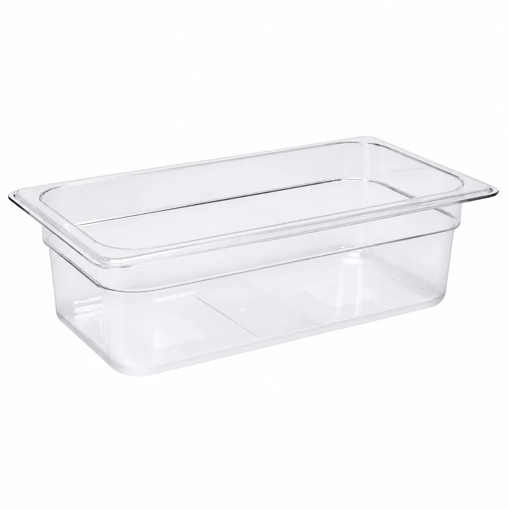 Bandeja Gastronómica De 1/3 En Policarbonato De 32,5X17,6X10 Cm Meital