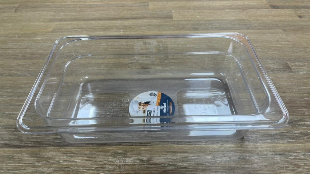 BANDEJA 26 5X16 2X6 5 CENTIMETROS POLICARBONATO MEITAL