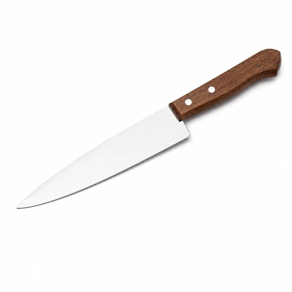 Cuchillo De Acero Inoxidable Con Mango De Madera Giesser