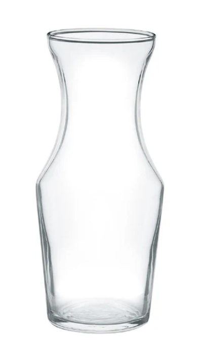 VASO DECANTER DE VIDRIO 12 ONZAS 17X8 CENTIMETROS MARCA CRISTAR