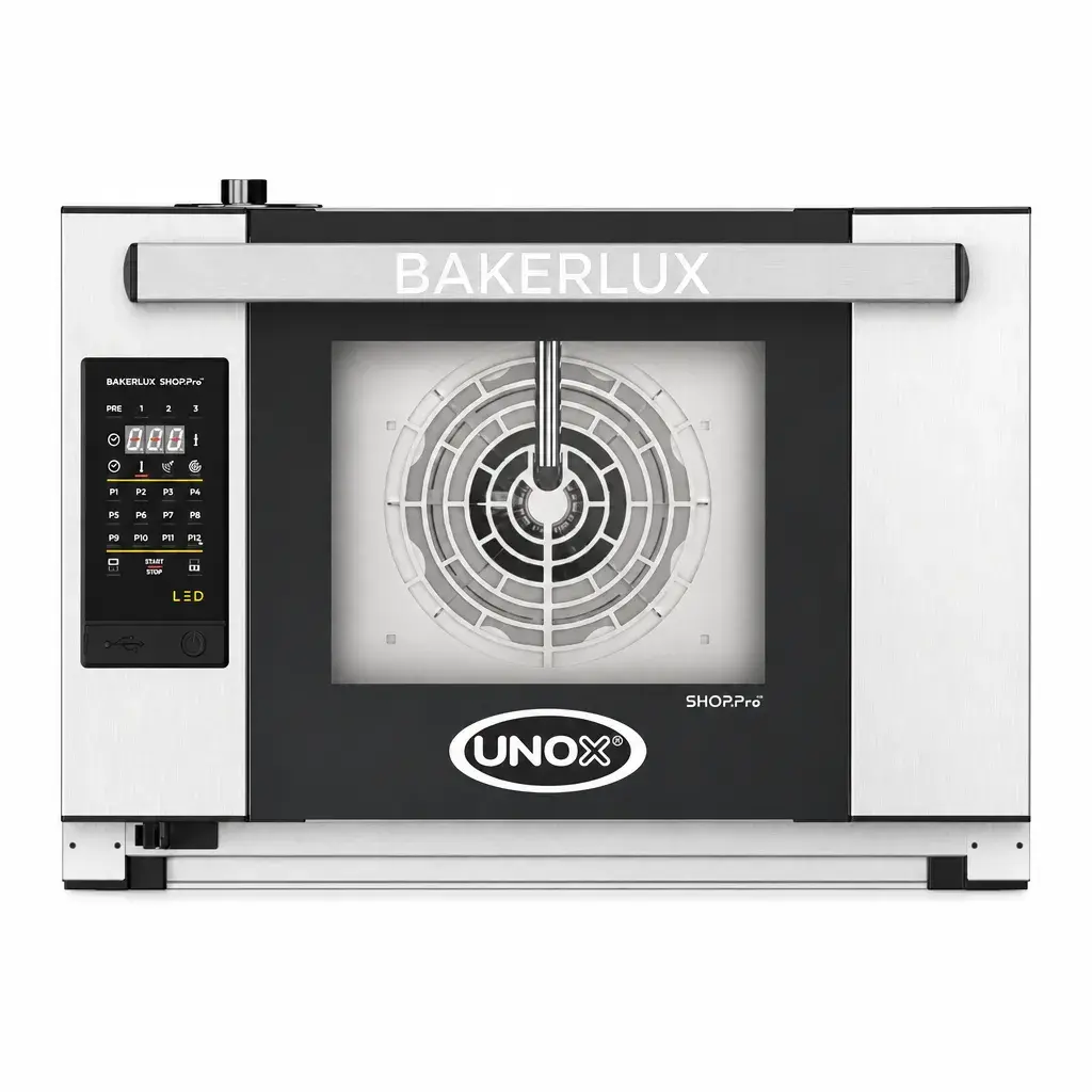 Horno Stefania Led De Convección Eléctrica De Acero Inoxidable 43x60x70 Cm 3 Bandejas Unox