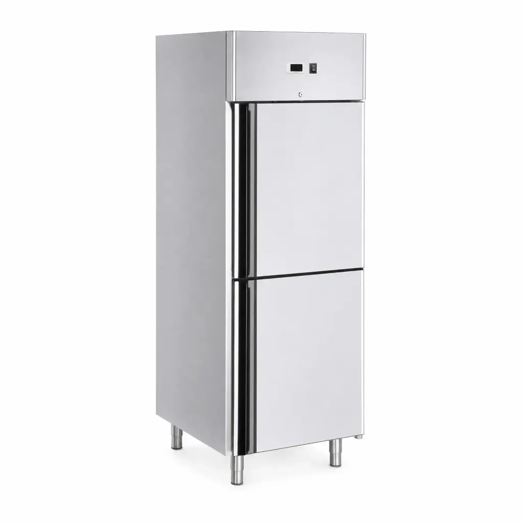 Refrigerador Vertical 2 Puerta Acero Inoxidable 600 L 110 V Senzani