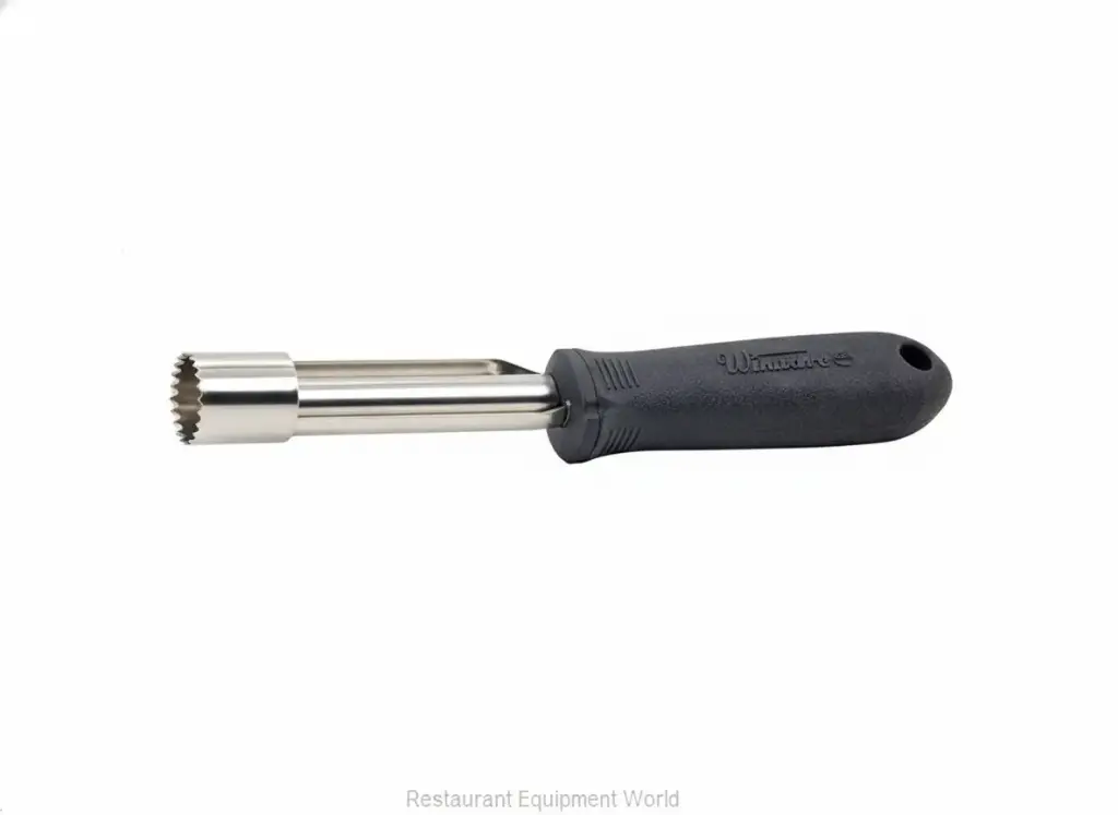 Descorazonador De Acero Inoxidable Con Mango Ergonomico 20 Cm Winware