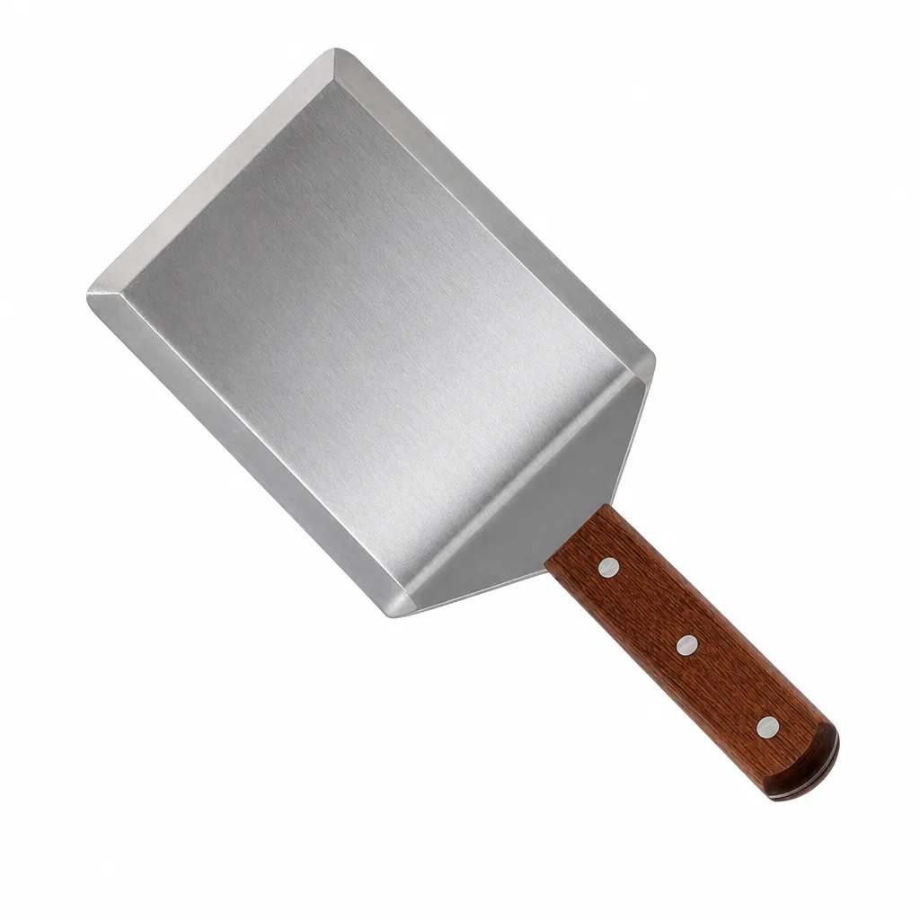 Espatula Volteadora Extra Pesado Con Hoja De Filo Cortante Acero Inox 34 CM Winco