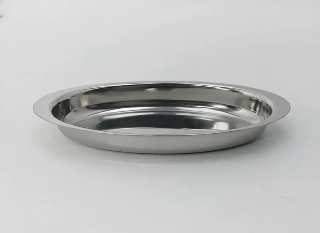 Cazuela Ovalada Honda De Acero Inoxidable 14 Cm Vemametca