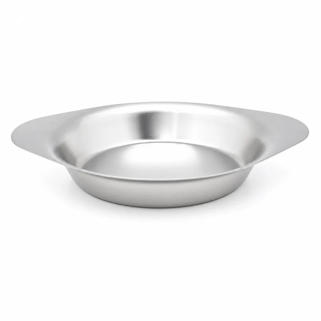 Cazuela Llana De Acero Inoxidable 14 Cm Vemametca