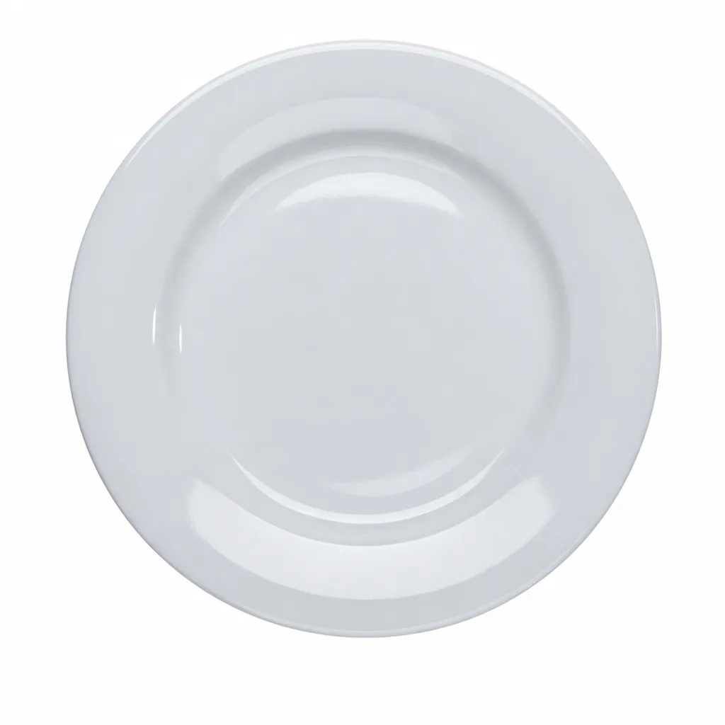 Plato Llano De Cerámica 27,5 Cm Corona