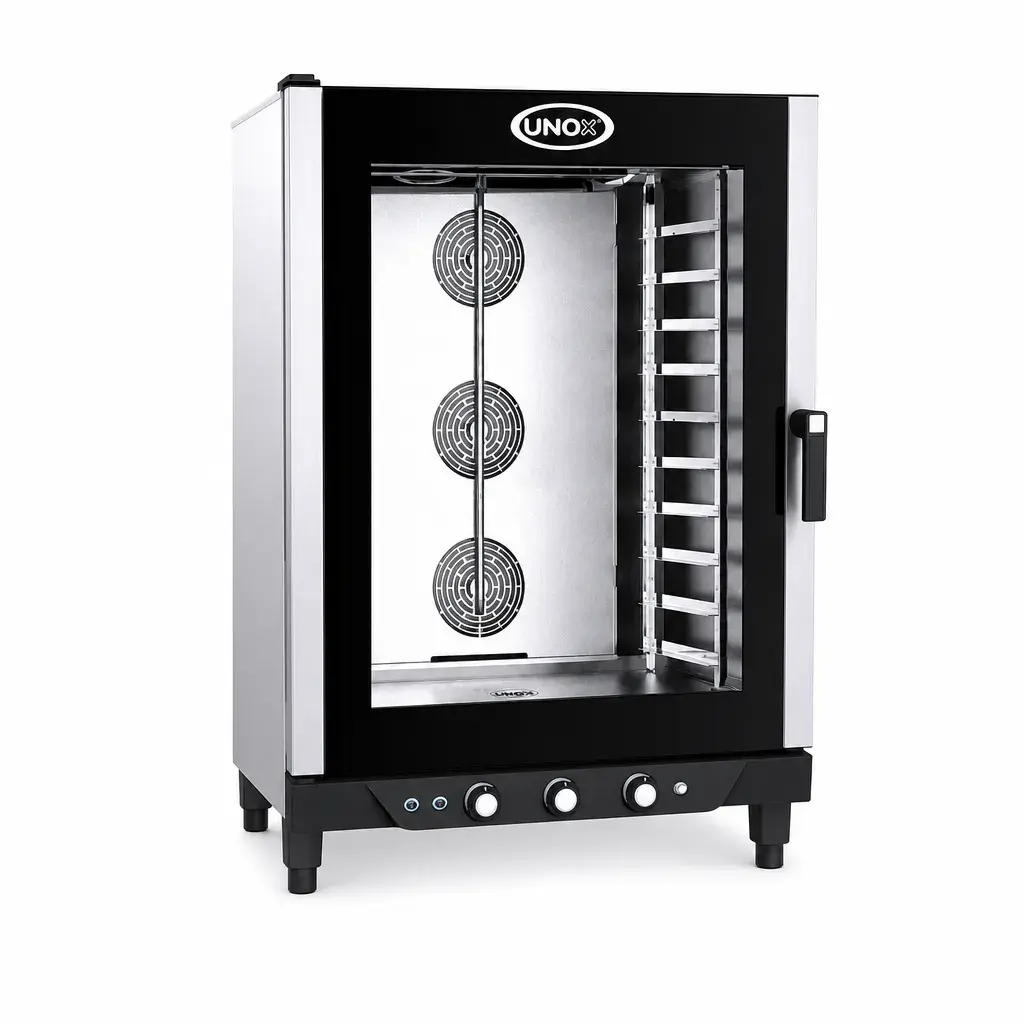 Horno De Convección Eléctrico Acero Inoxidable 8 Bandejas 220V Unox