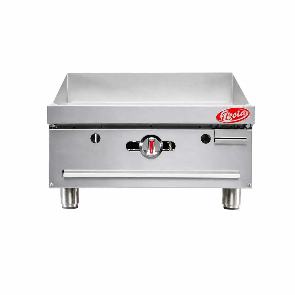 Plancha A Gas De Tope Acero Inoxidable 61x87x33Cm Iboia
