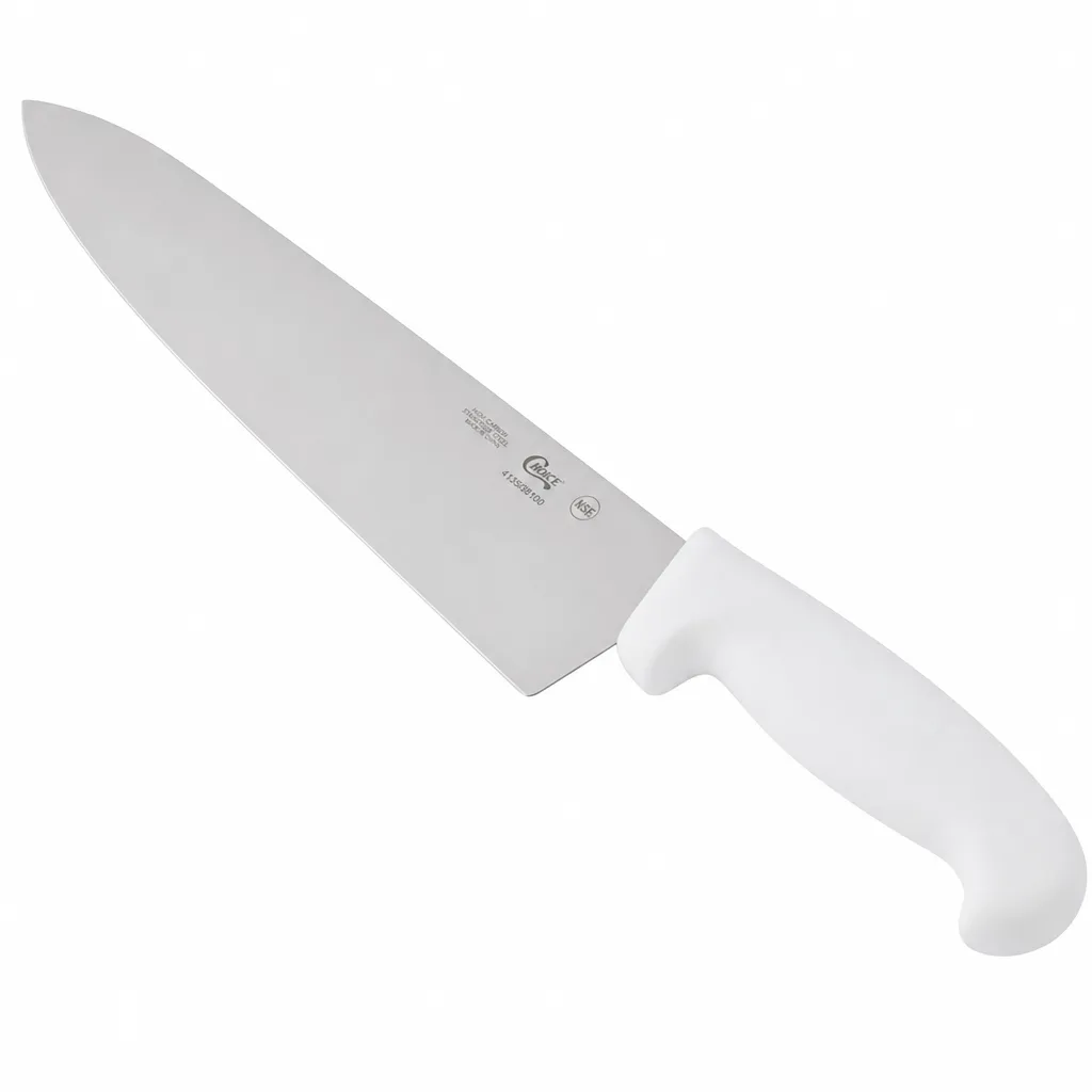 Cuchillo Chef Con Mango De Plástico Blanco 10" 25.4 Cm Choice