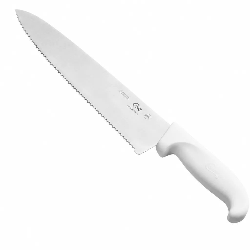 Cuchillo De Chef Serrado De Acero Inoxidable 25 Cm Choice