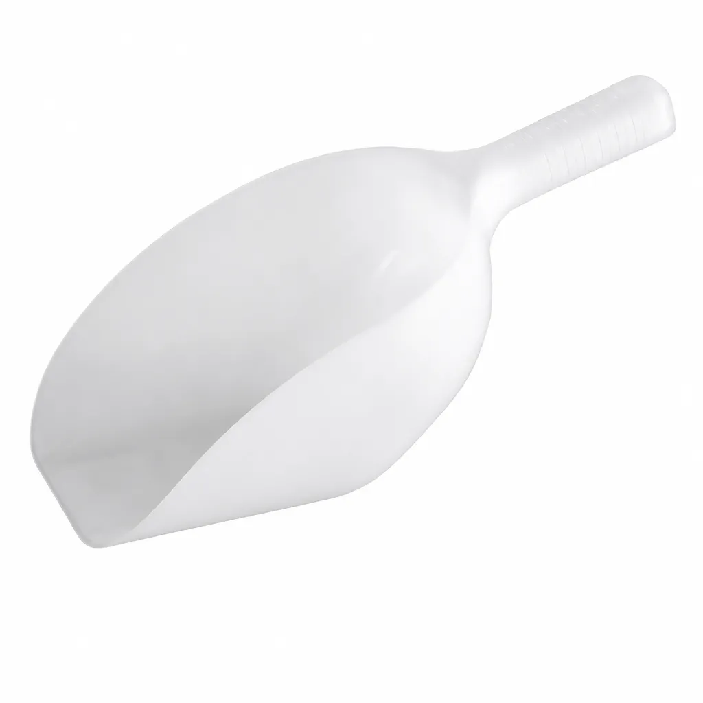 Cuchara Fondo Redondo De Plástico Blanco 34Oz Choice