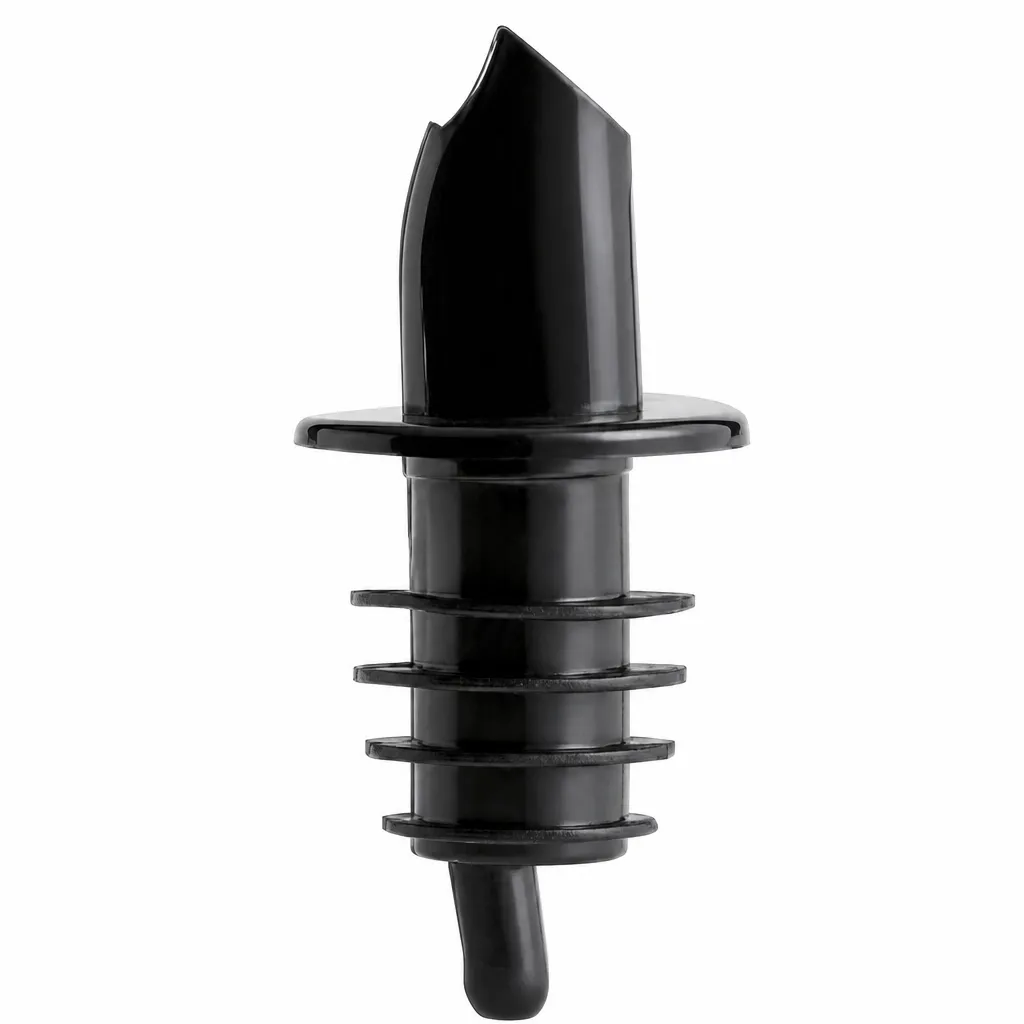 Vertedor De Licor Flujo Libre Negro De Plástico 2 Cm Choice