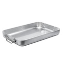 BANDEJA PROFESIONAL PARA HORNEAR EXTRA FUERTE CON ASA 60X40X8 CENTIMETROS ALUMWARE