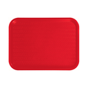 BANDEJA RECTANGULAR FIBRA 44 X 34 CENTIMETROS ROJO ALFAHOGAR