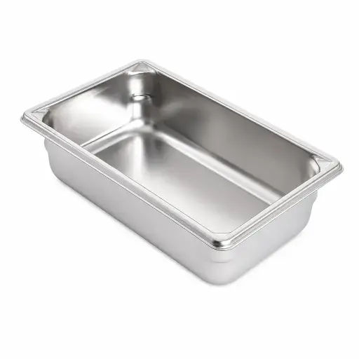 Bandeja Gastronomica De 1/2 En Acero Inoxidable De 32X26X10 Cm Contihome