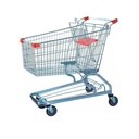 CARRO GRANDE CROMADO MANGO AZUL 12000