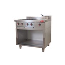 COCINA A GAS 4 HORNILLAS CON BASE FREIDORA Y GABINETE CON PUERTA IBOIA